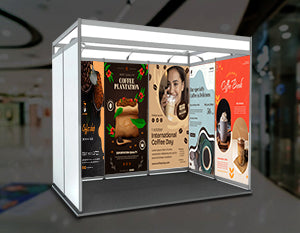 Maximize Your Impact with Shell Scheme Exhibition Graphics