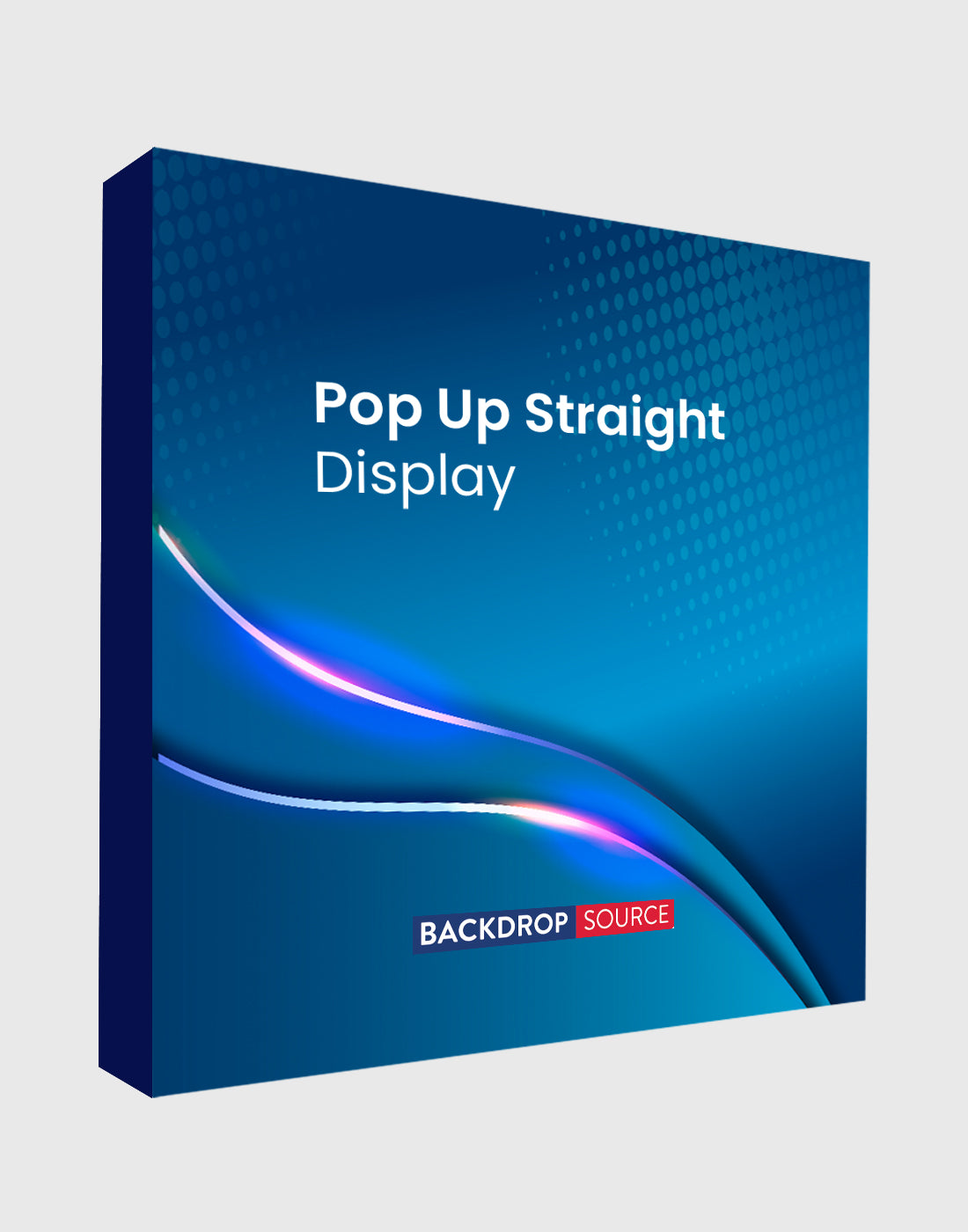 Fabric Pop Up Straight Display for All Exhibitions & Events