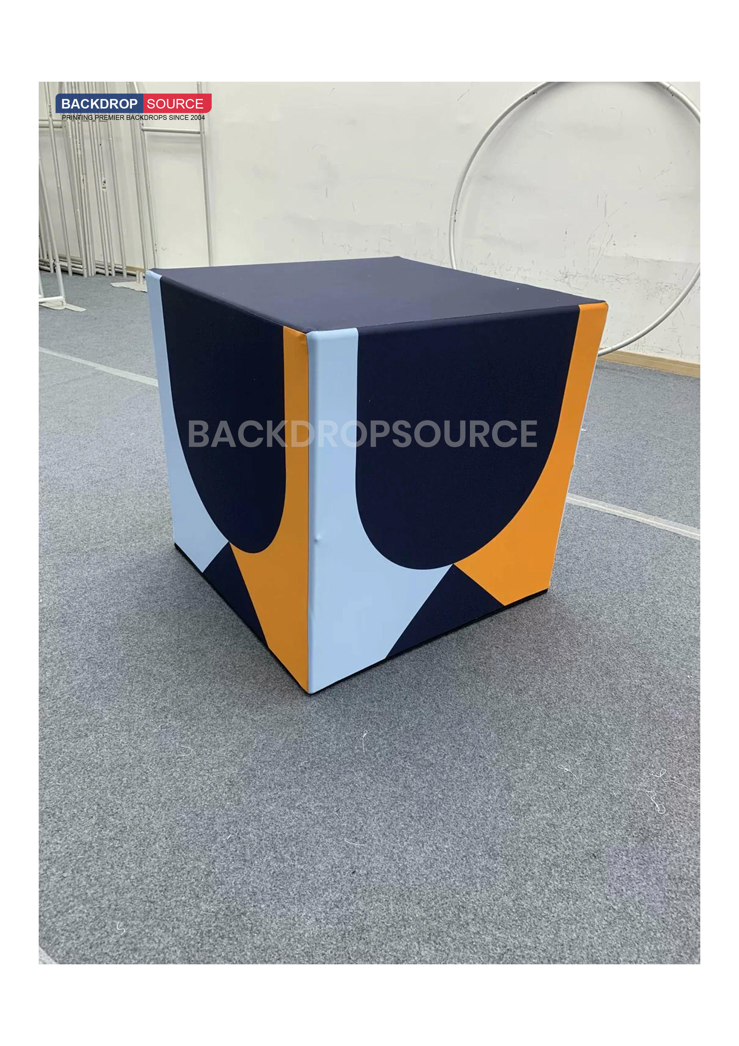 10 Sets of Stretch Fabric Displays for Product Showcase