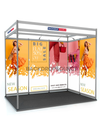 Shell scheme Exhibition Graphics for 10ft Wide x 6.5ft Depth Booth