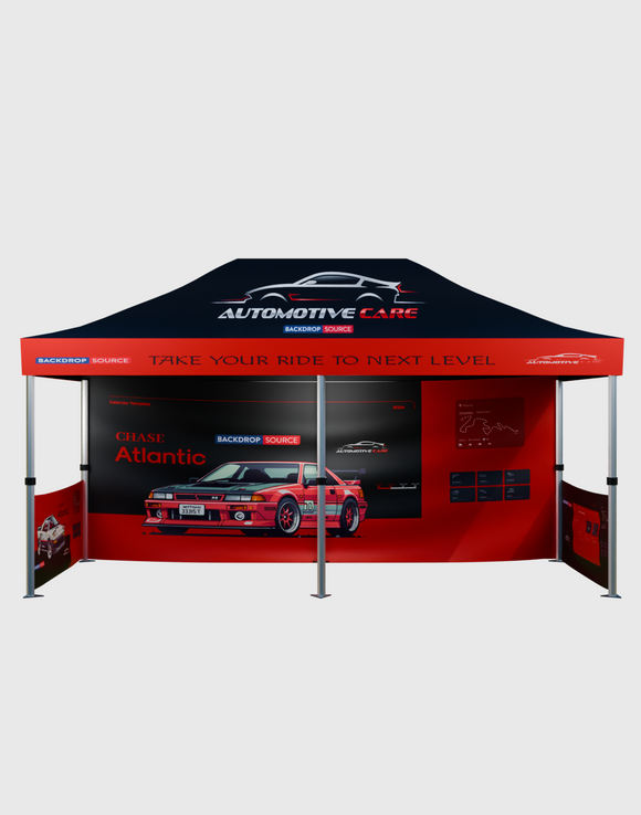 Heavy Duty Custom Canopy Tent (20Ft x 10Ft)