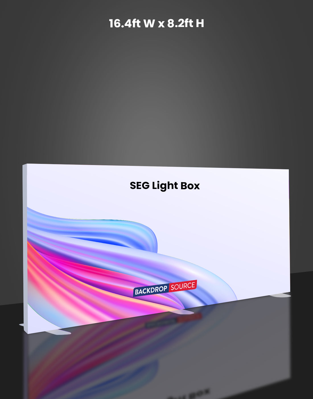 SEG Frameless Fabric LED Light Box Display