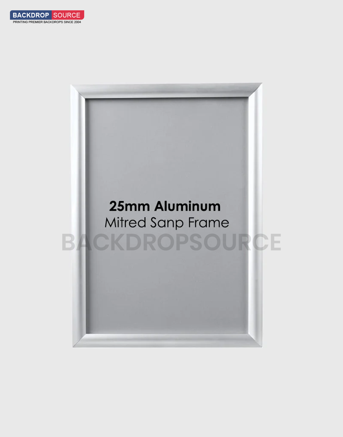 25mm Aluminum Snap Frame