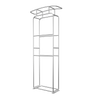 3D Vertical Column with Header