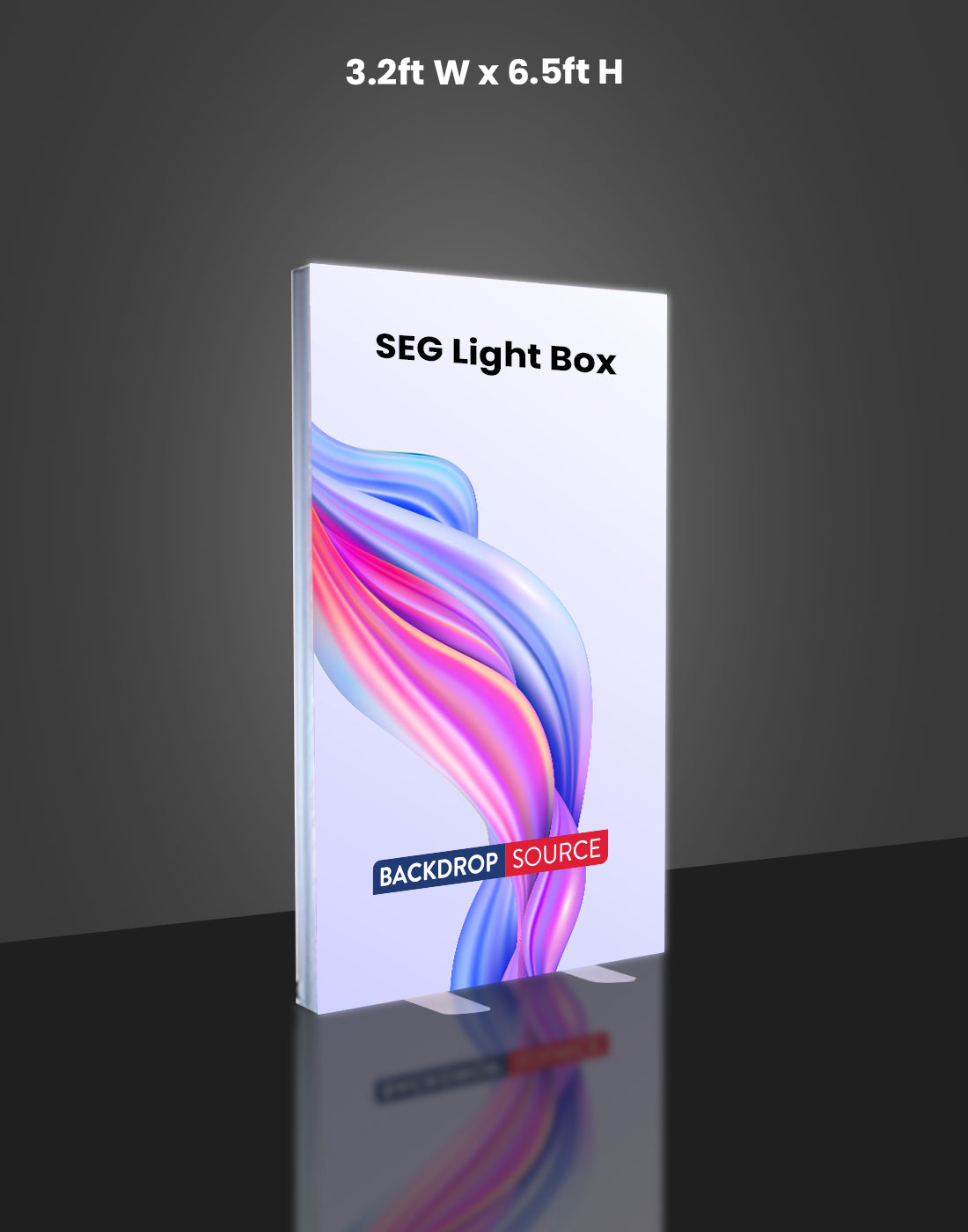 SEG Frameless Fabric LED Light Box Display