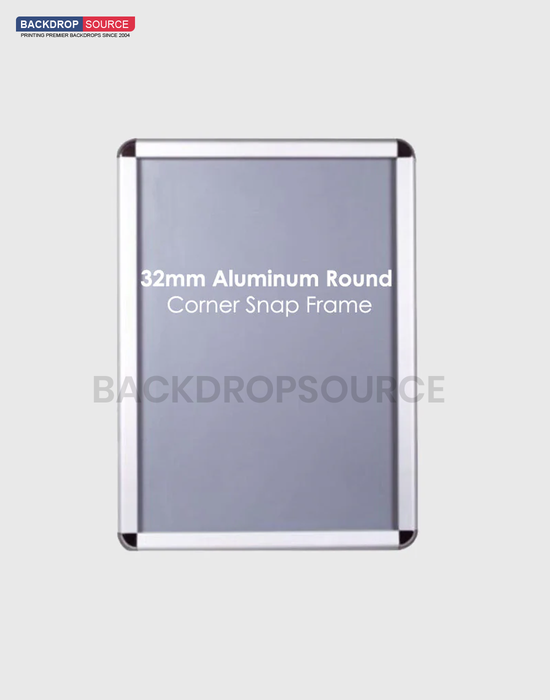 32mm Aluminum Snap Frame