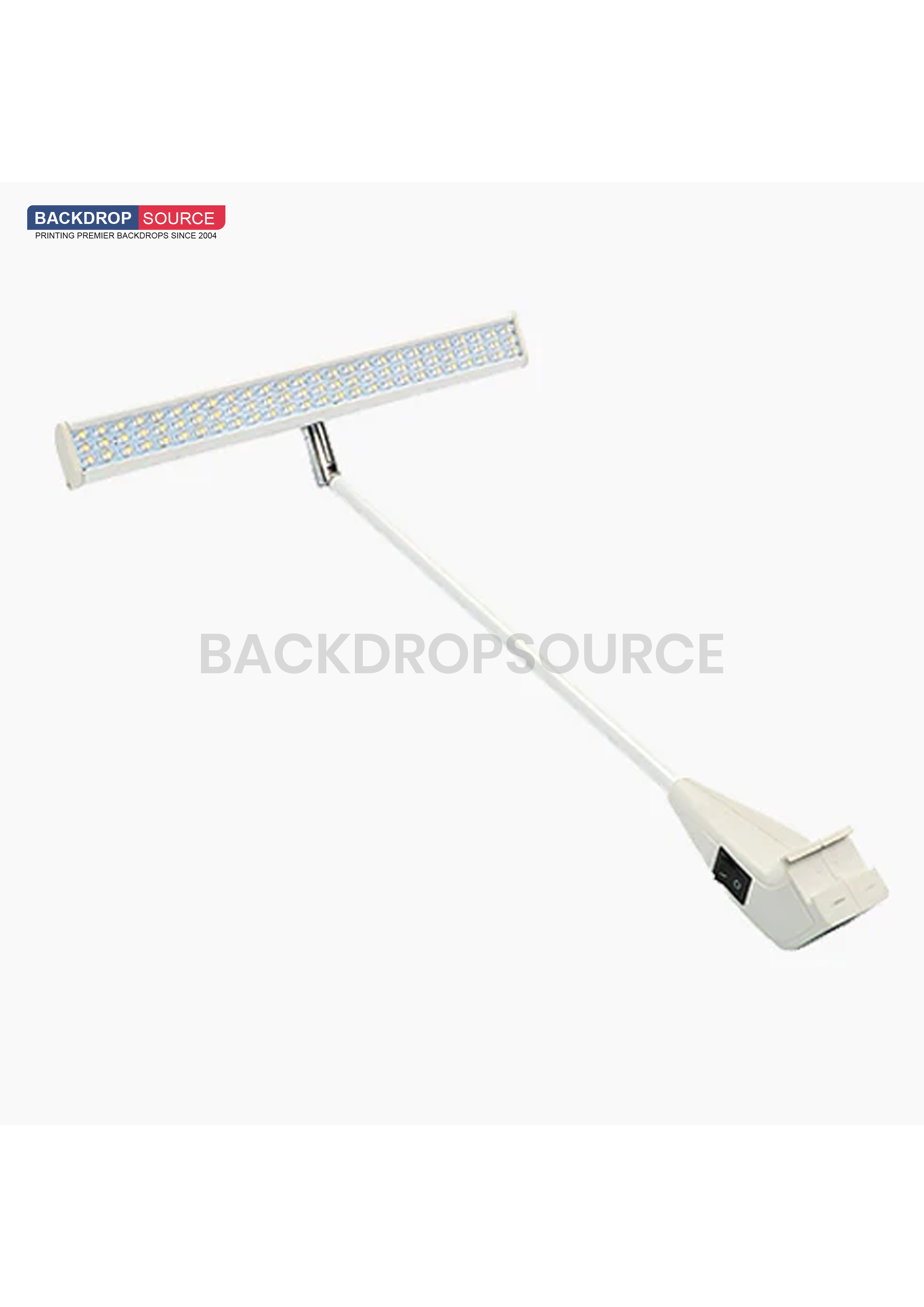 Straight Backwall Kit with LED Spot Light