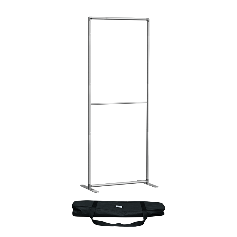 Portable Exhibit Display with Straight Corners