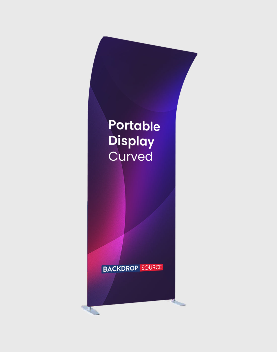 Portable Exhibit Display - Curved