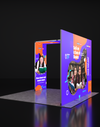 Foldable SEG Backlit Exhibition Display - Model 1