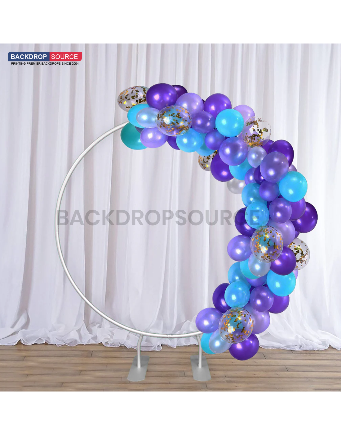 Circular Backdrop Stand ( Diameter 79 inches) for Wedding & Birthday Parties Decorations