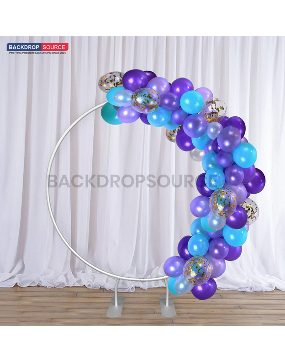 Circular Backdrop Stand ( Diameter 79 inches) for Wedding & Birthday Parties Decorations