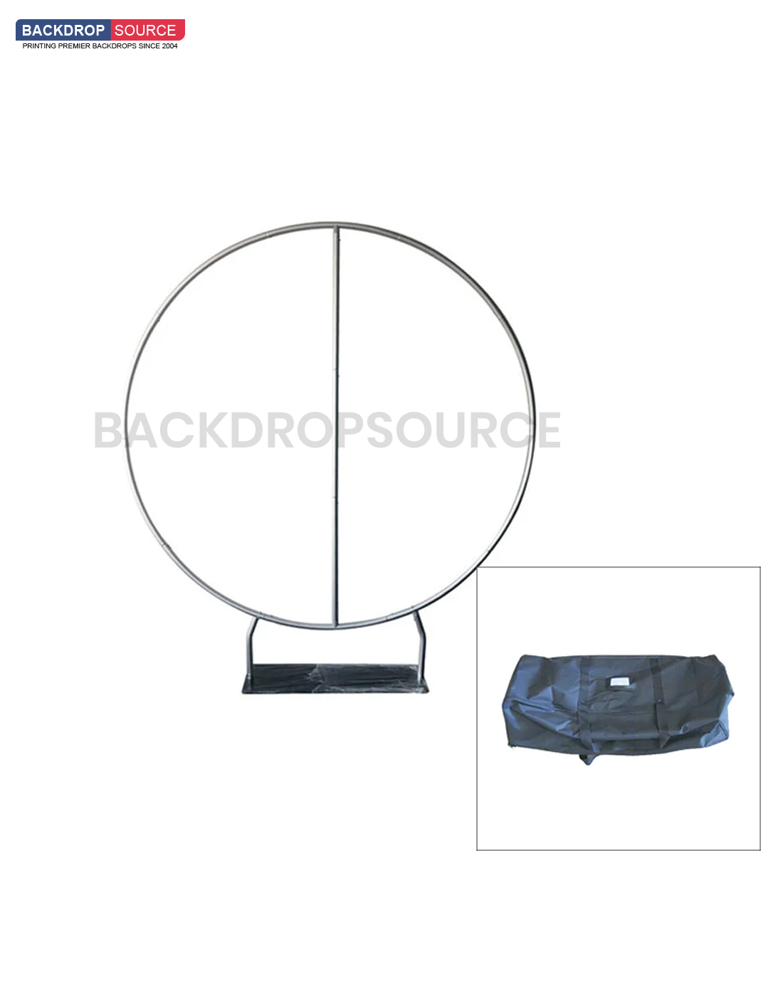 Circular Backdrop Stand ( Diameter 79 inches) for Wedding & Birthday Parties Decorations