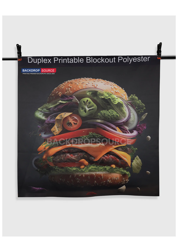 Duplex Blockout Polyester Backdrop (300 GSM)