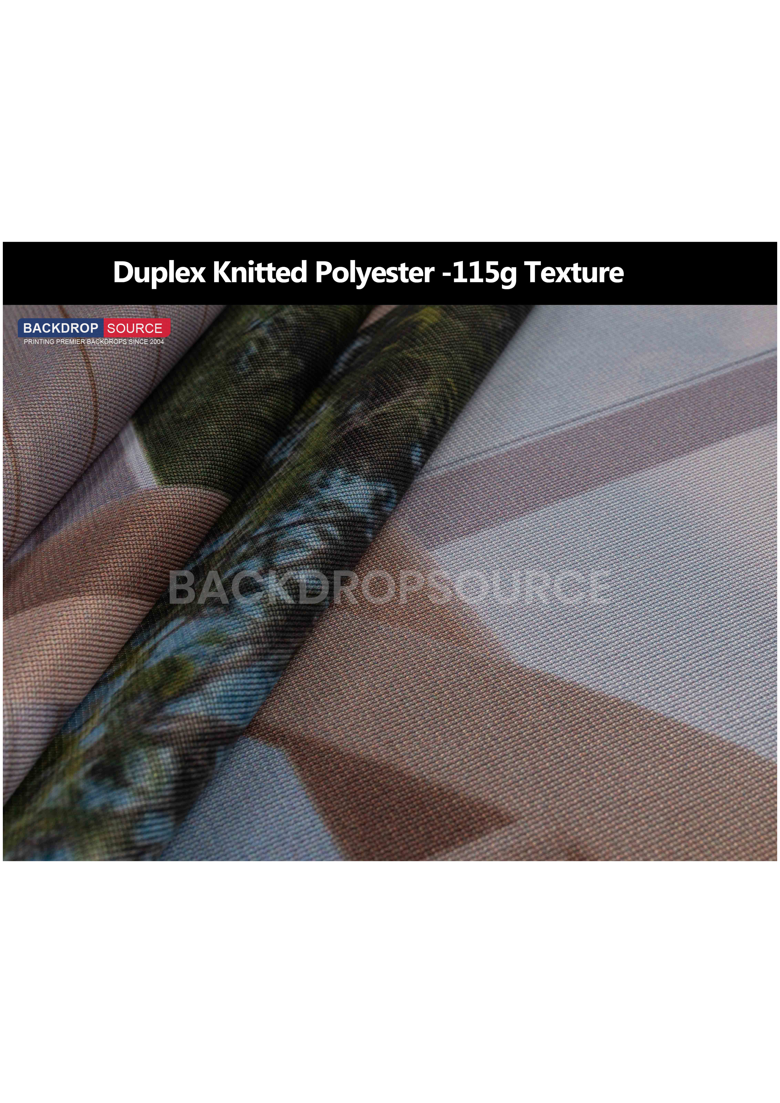 Duplex Knitted Polyester -115g