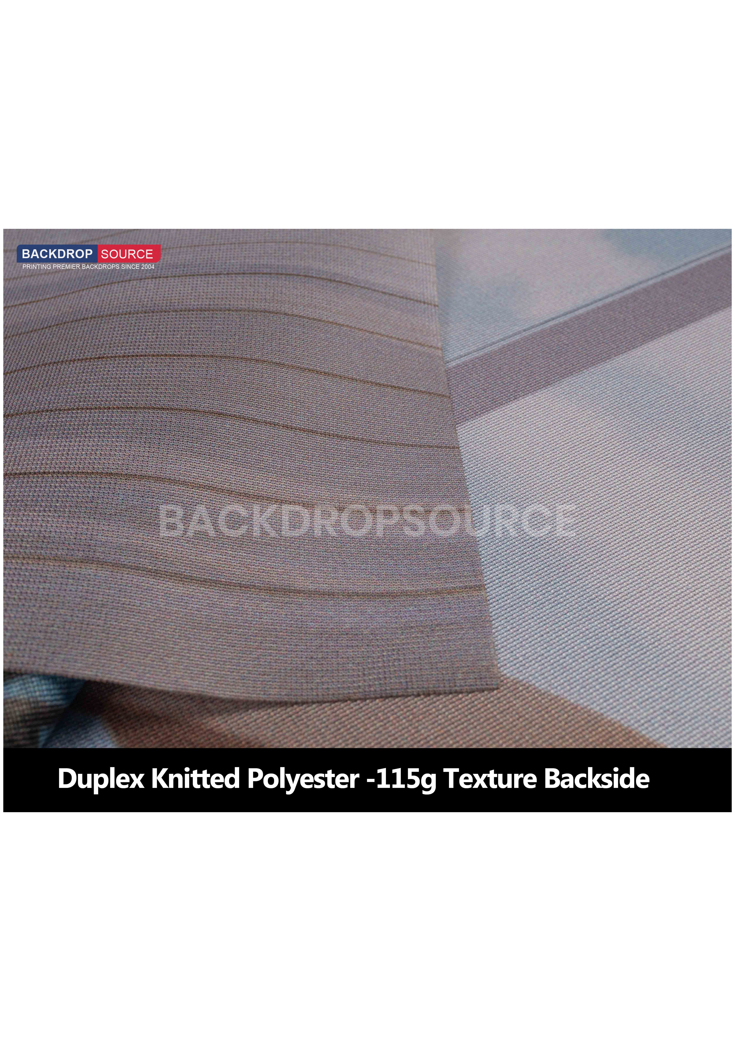 Duplex Knitted Polyester -115g