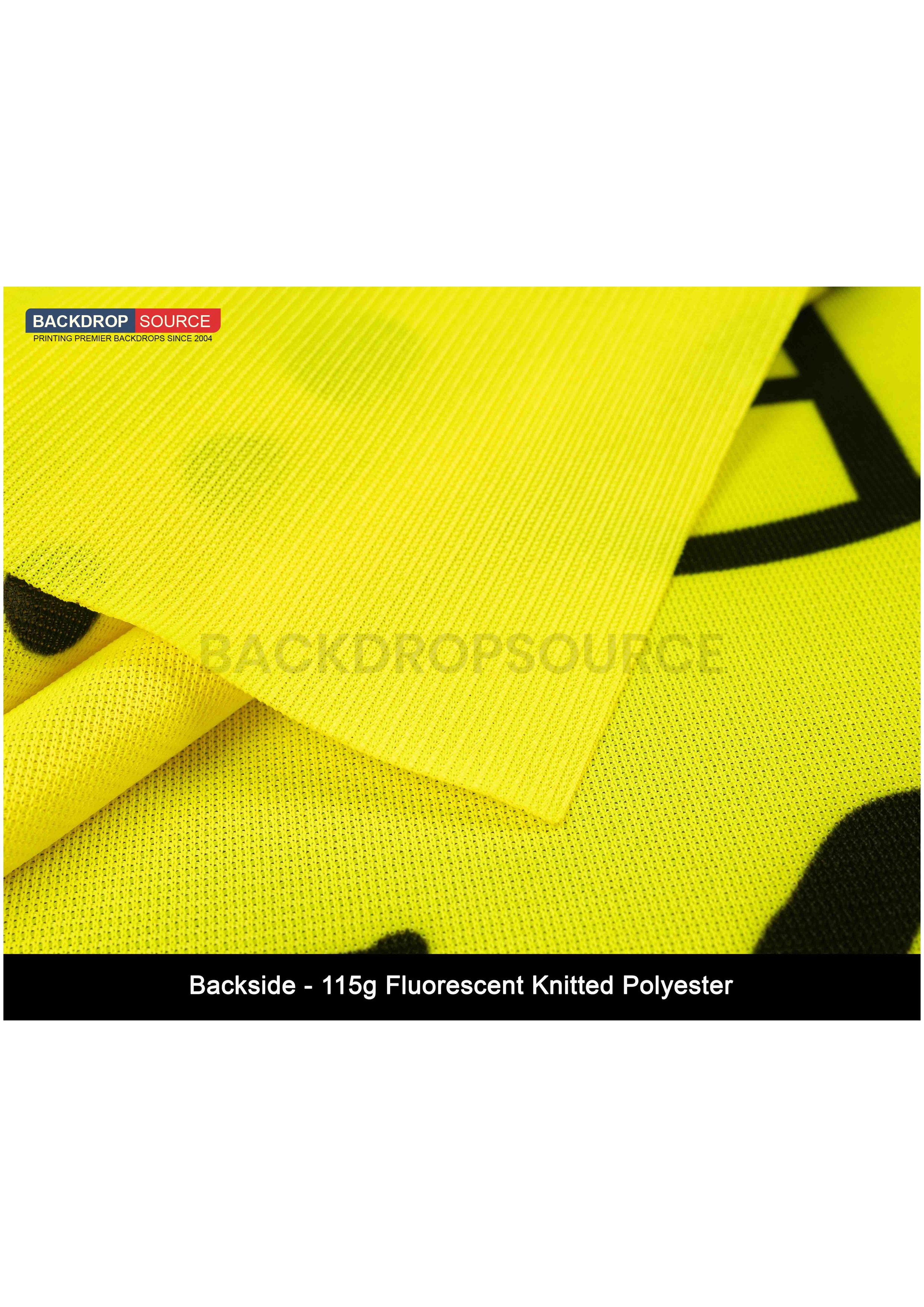 Fluorescent Knitted Polyester Fabric Printing