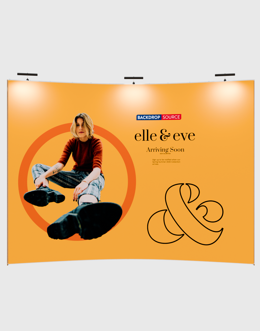 SEG Popup Curved Media Wall