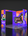 Foldable SEG Backlit Exhibition Display - Model 2