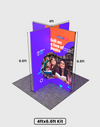 Foldable SEG Backlit Exhibition Display - Model 8