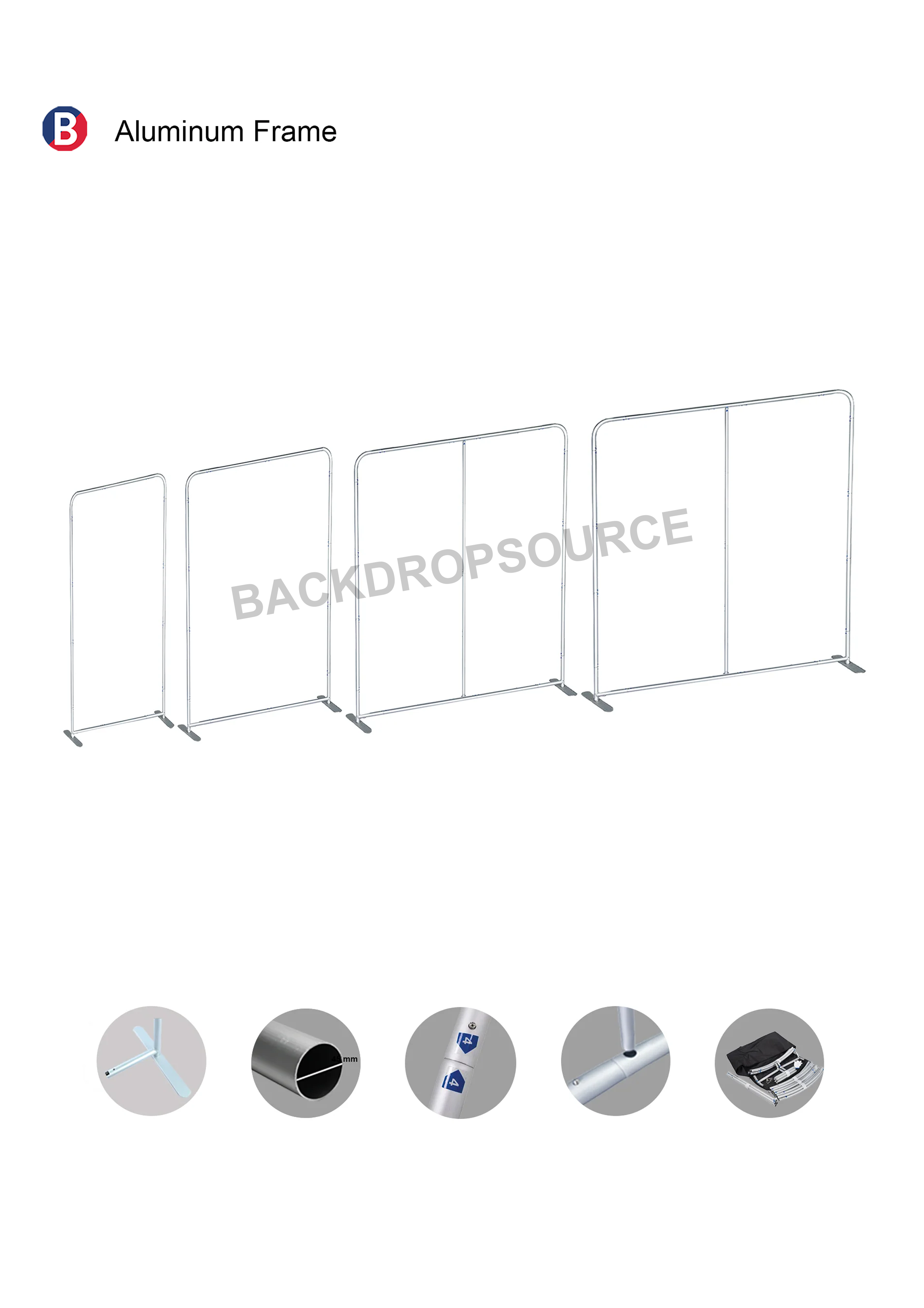 Portable Exhibit Display - H-8.5ft