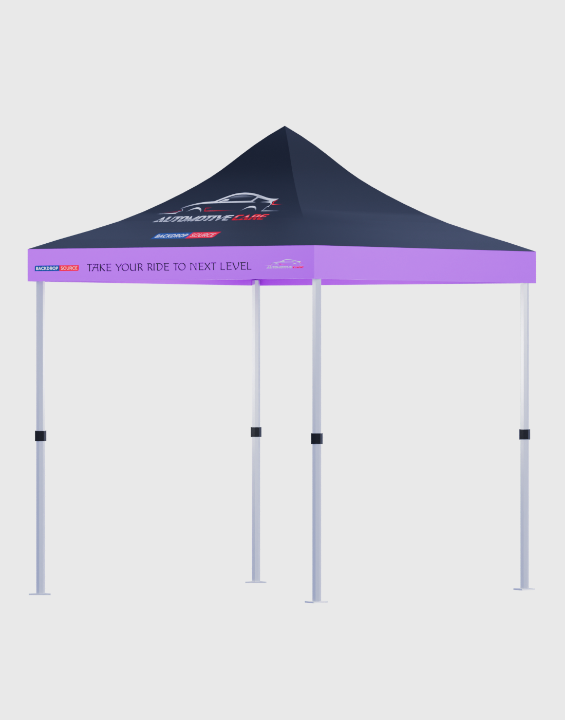 Heavy Duty Custom Canopy Tent - (6.5Ft x 10Ft)