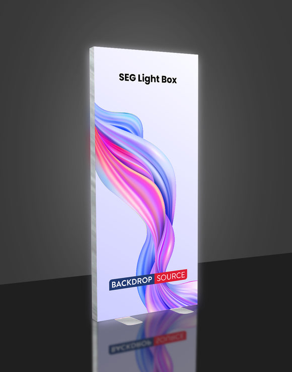 SEG Frameless Fabric LED Light Box Display