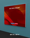 Wall-Mounted SEG Fabric display