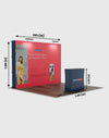 10ft x 10ft Straight Popup Exhibit Pro 3-in-1 Display Kit with Illume Lights