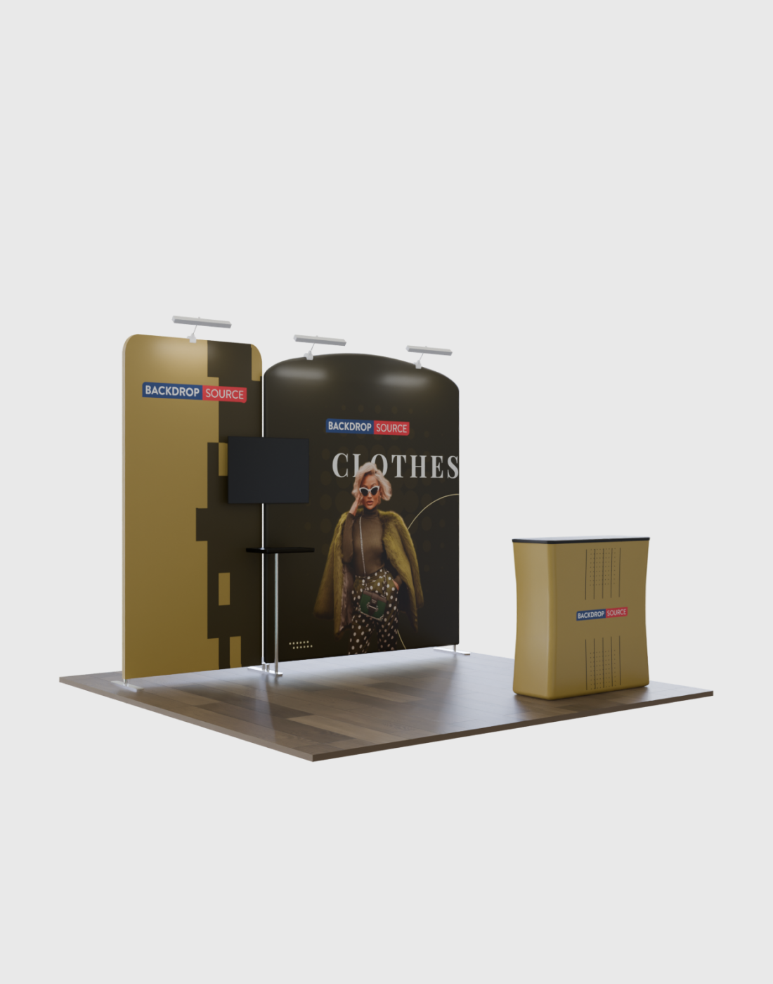 Modular Exhibition Kit for 10ft Wide Booths