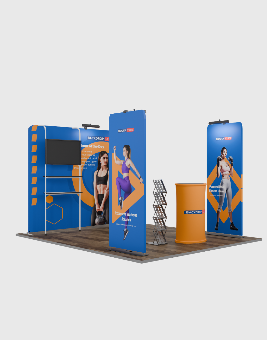 Premium Exhibition Kit for 10ft Wide Booths