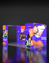 Foldable SEG Backlit Exhibition Display - Model 13