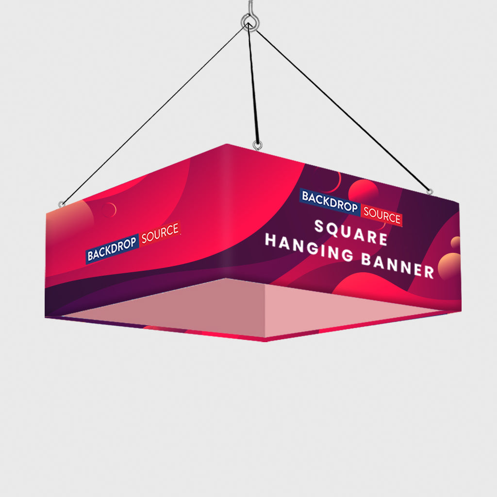 Sky Tube Square Hanging Banner