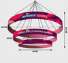 Tiered Circle Hanging Banner