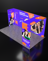 Foldable SEG Backlit Exhibition Display - Model 17