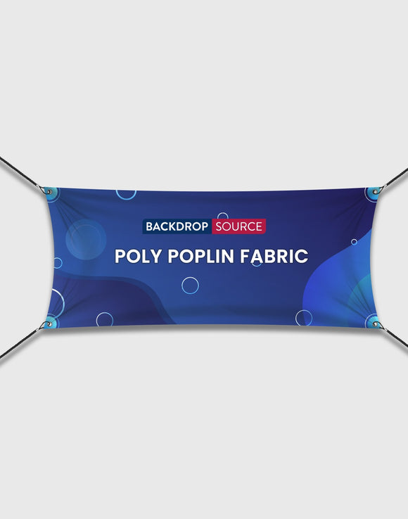 Poly Poplin Fabric Backdrop Printing