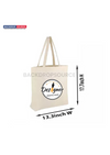 White Canvas Cotton Tote Bag