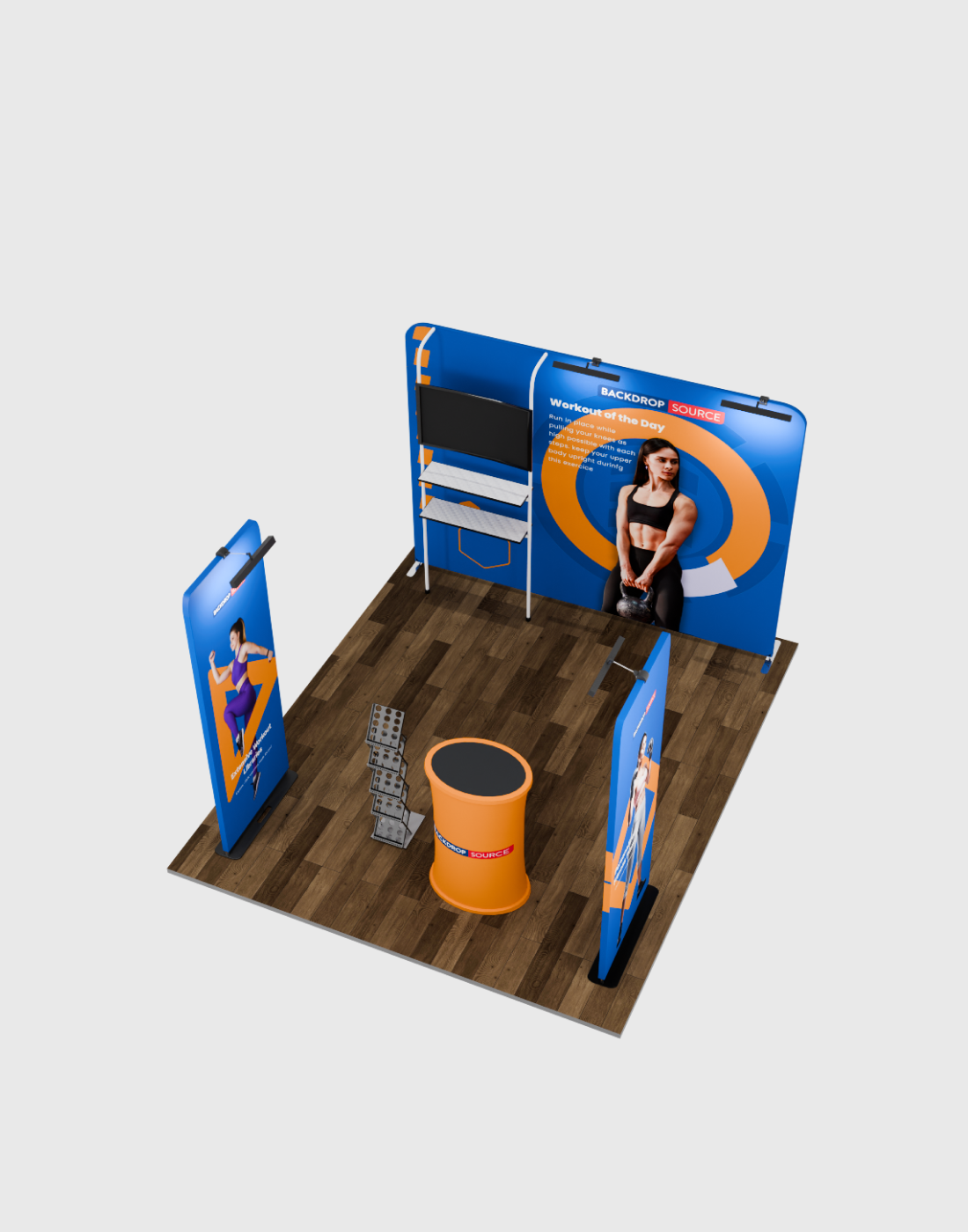 Premium Exhibition Kit for 10ft Wide Booths