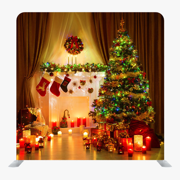 Christmas STRAIGHT TENSION FABRIC MEDIA WALL - 3