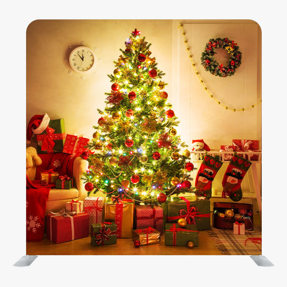 Christmas STRAIGHT TENSION FABRIC MEDIA WALL - 4