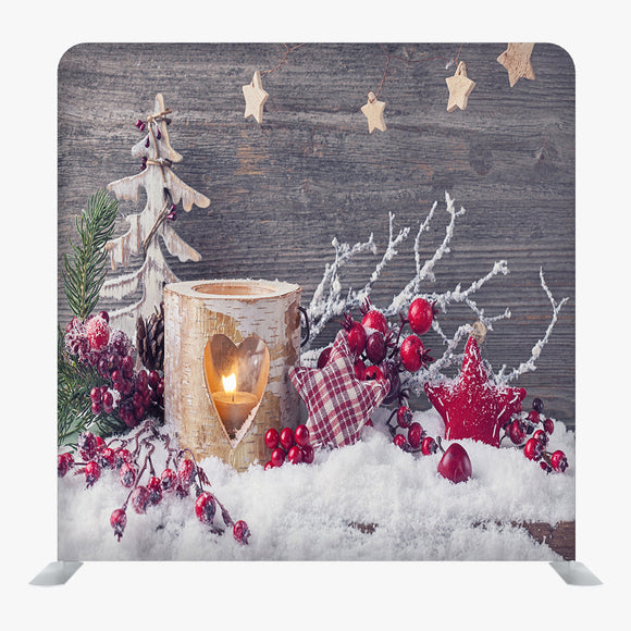 Christmas STRAIGHT TENSION FABRIC MEDIA WALL - 76